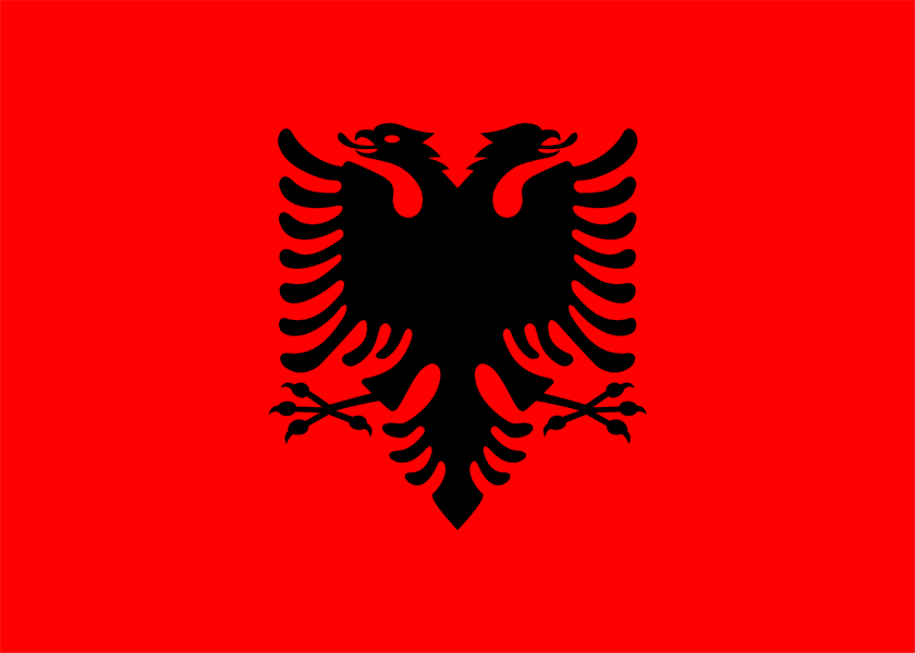 Flag of Albania